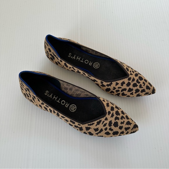 Rothy's Shoes - Rothy’s Leopard Print Points, 8